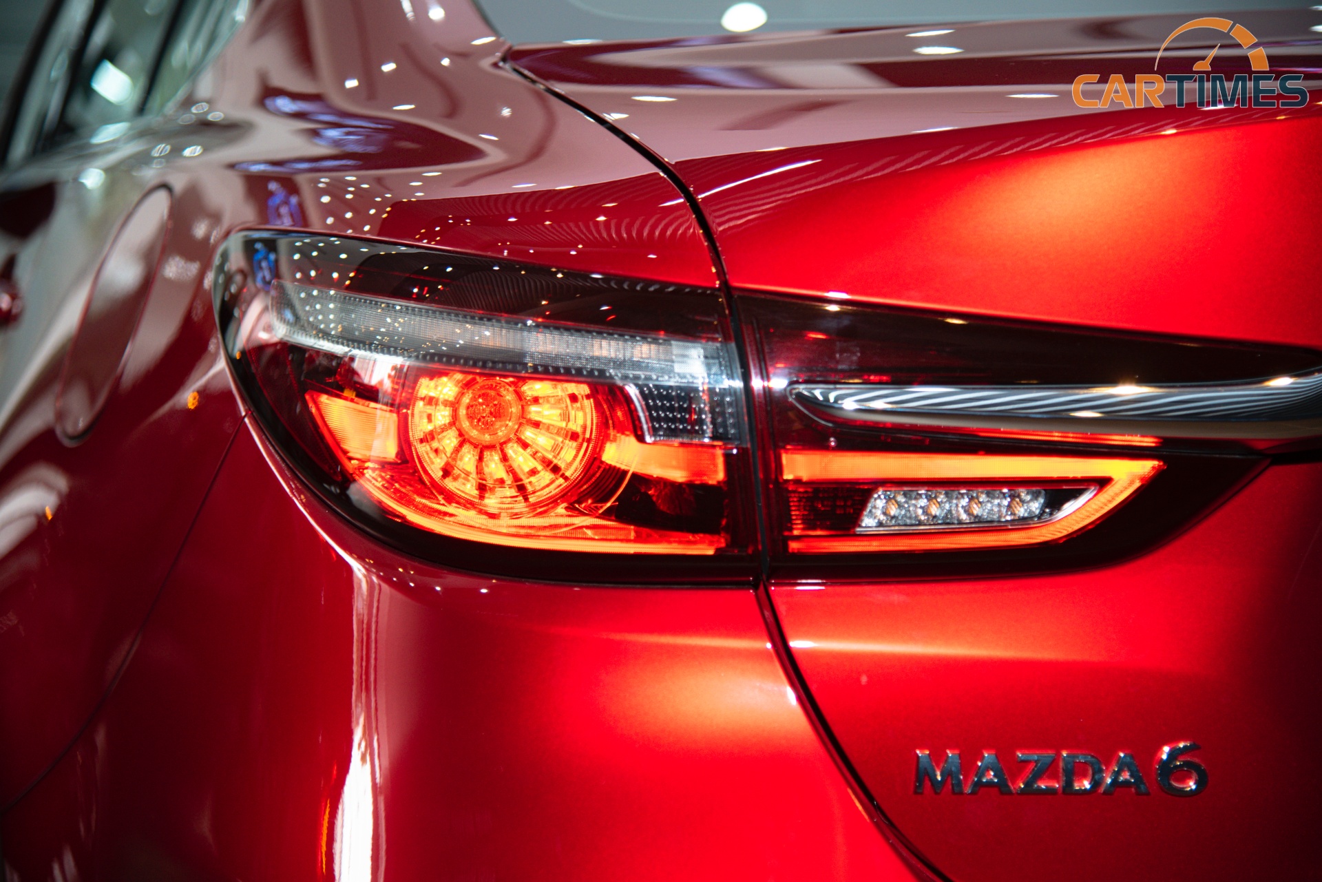Đèn hậu của xe Mazda6 2020