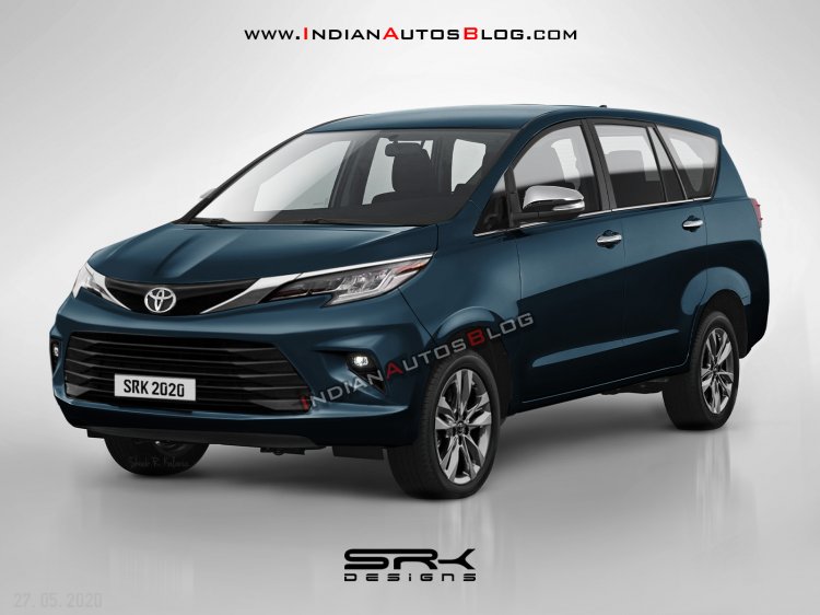 Hình ảnh được cho là của Toyota Innova 2021