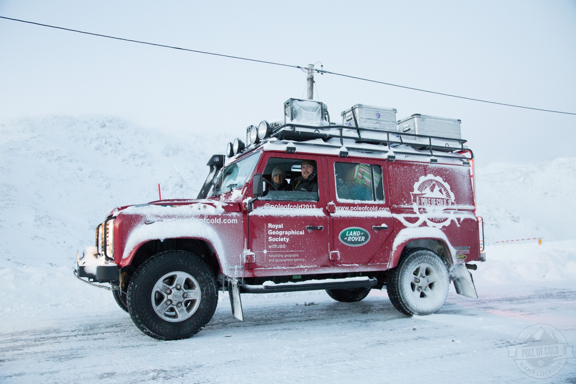 Land Rover của Hiệp hội địa lý Hoàng gia Anh
