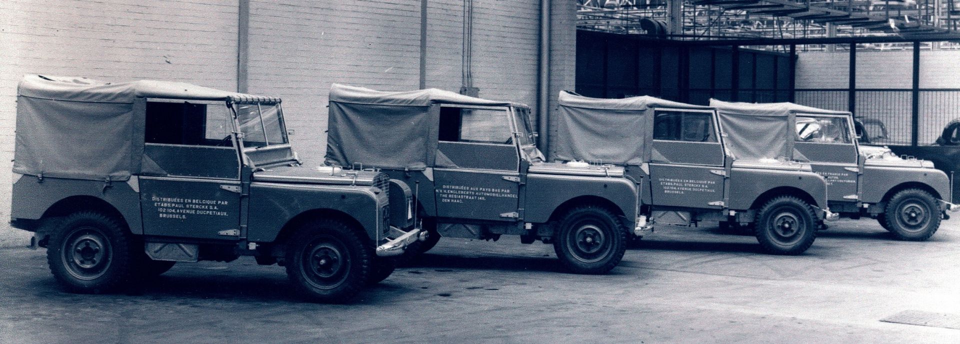 Những chiếc Land Rover từ năm 1948 tới 1953