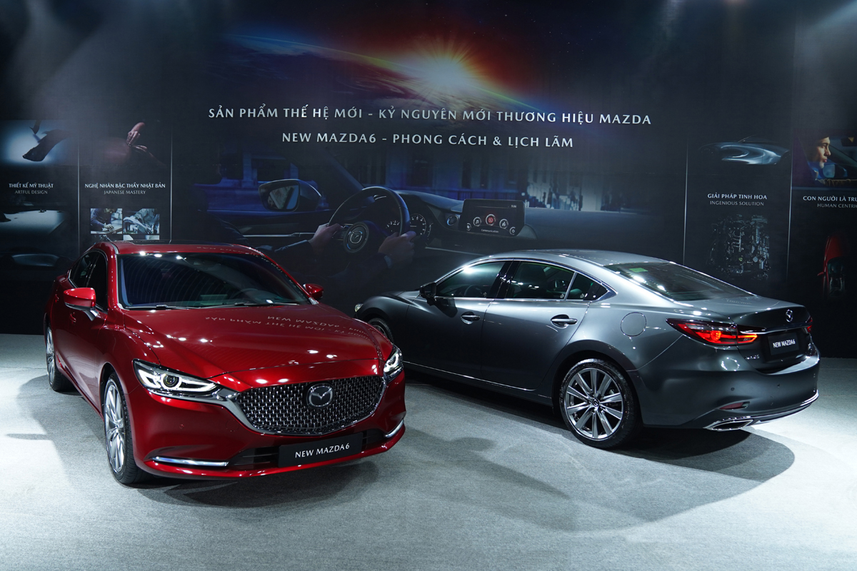New Mazda6 có 3 phiên bản