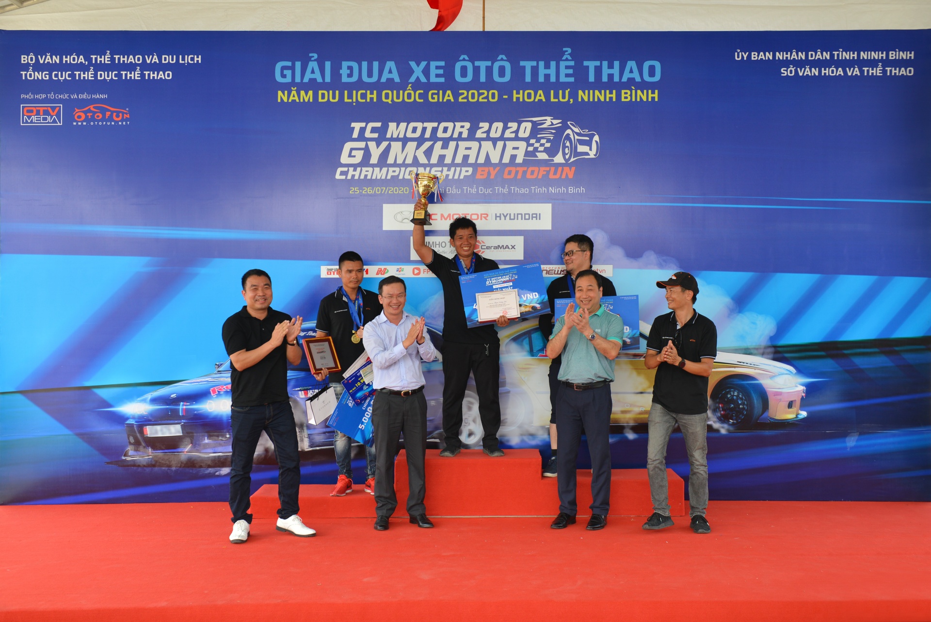 Các hạng thi đấu đều đã có người chiến thắng tại giải Gymkhana TC MOTOR
