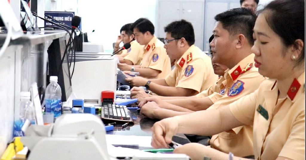 đăng ký xe qua mạng