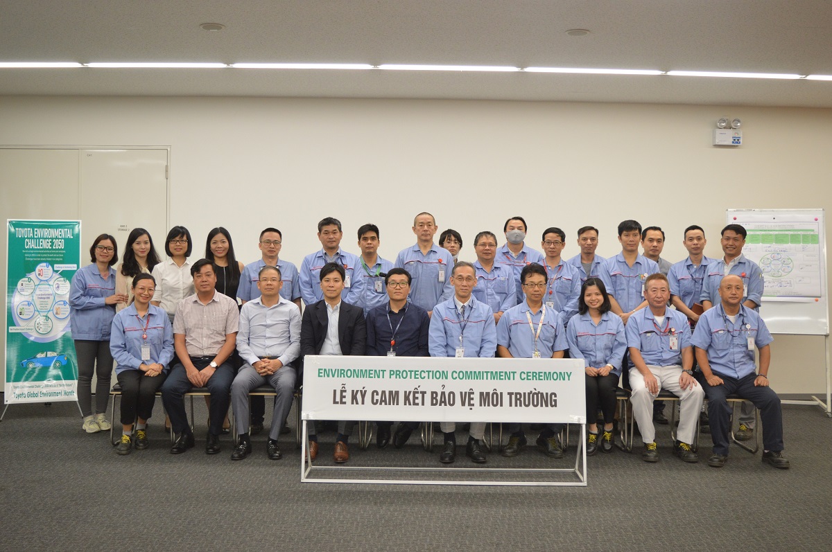 Lễ ký cam kết môi trường 2020