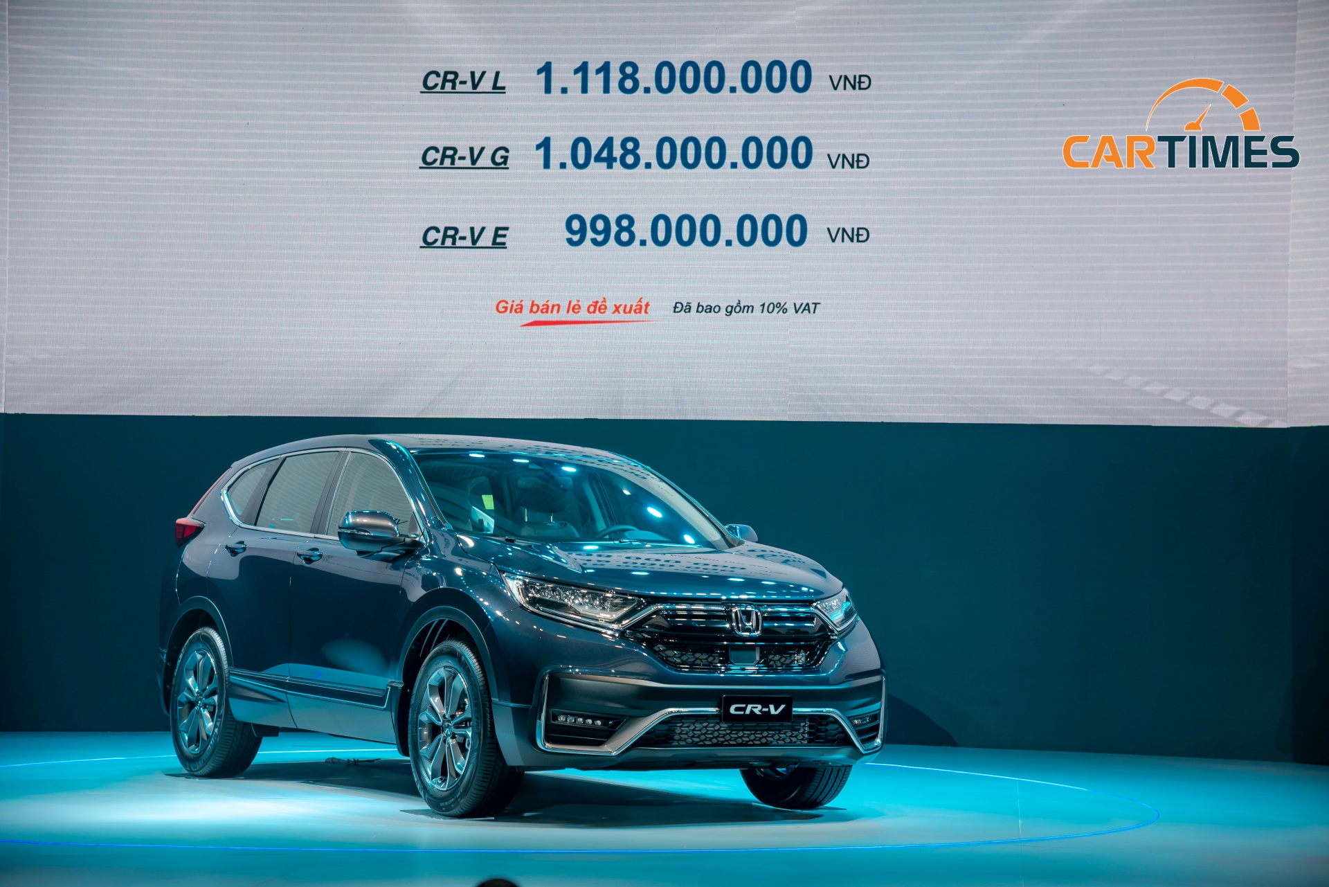 Giá bán xe Honda CR-V 2020