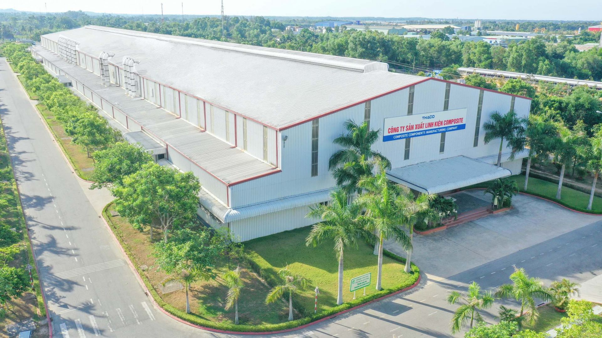Nhà máy Linh kiện Composite tại KCN THACO CHU LAI
