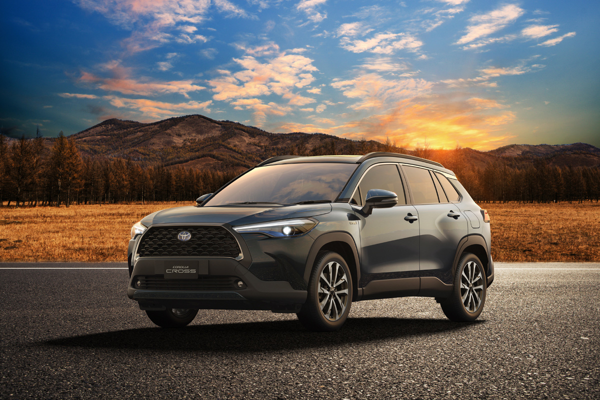 Xe Corolla Cross - mẫu SUV cỡ trung hoàn toàn mới