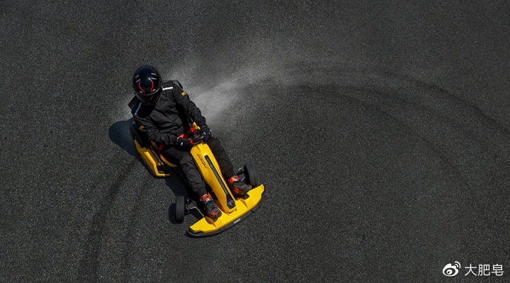 Lốp xe Ninebot GoKart Lamborghini Edition có khả năng "drift" dễ dàng