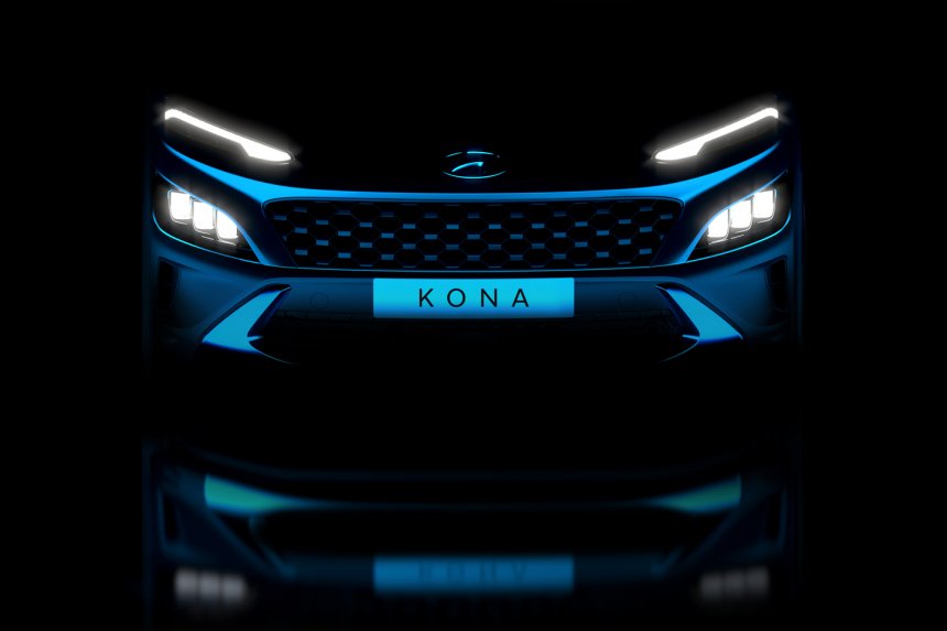 Hyundai Kona 2021 lấy cảm hứng thiết kế từ mũi cá mập