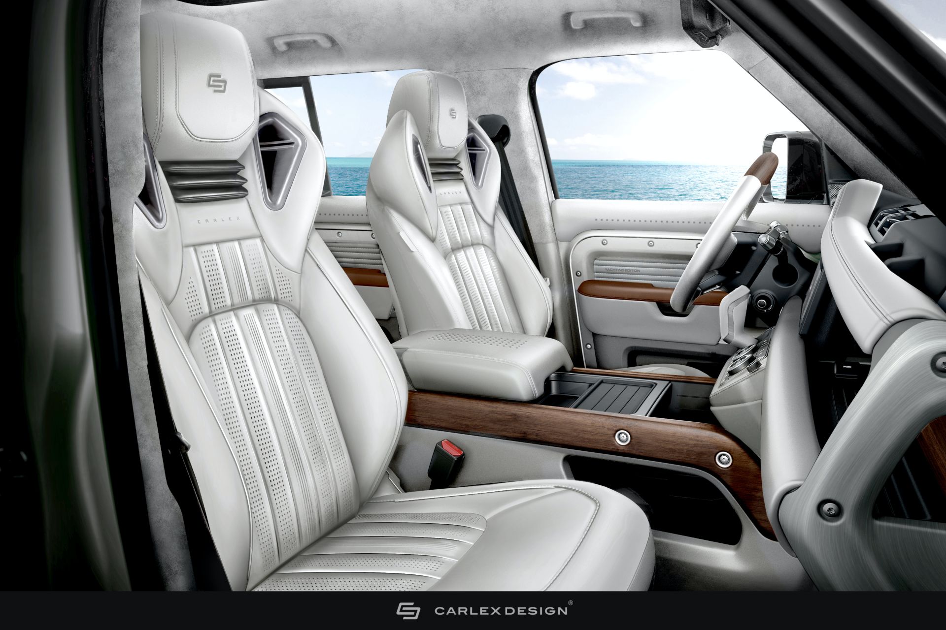 Thiết kế ghế của Land Rover Defender Yachting Edition