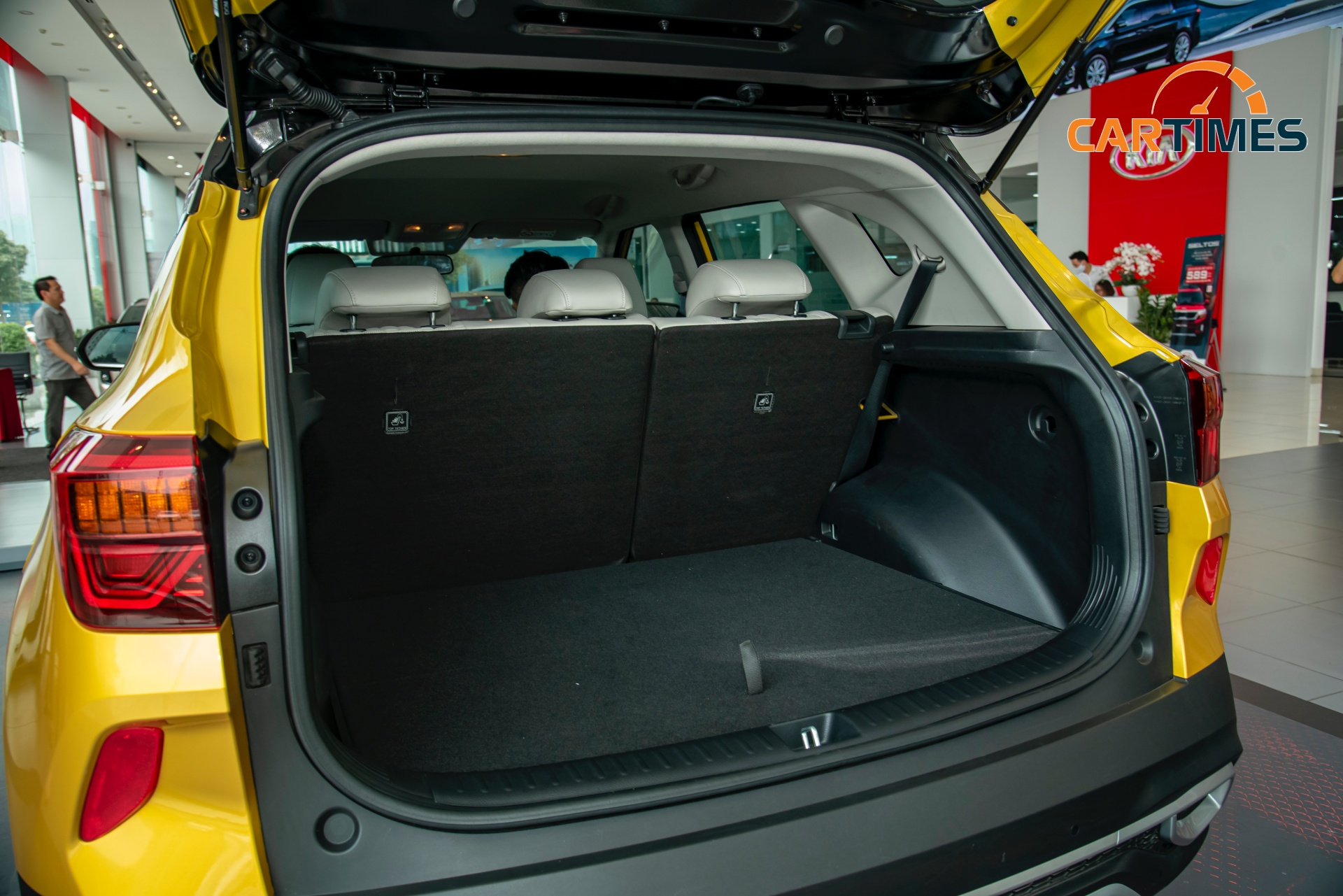 Cốp sau của xe Kia Seltos
