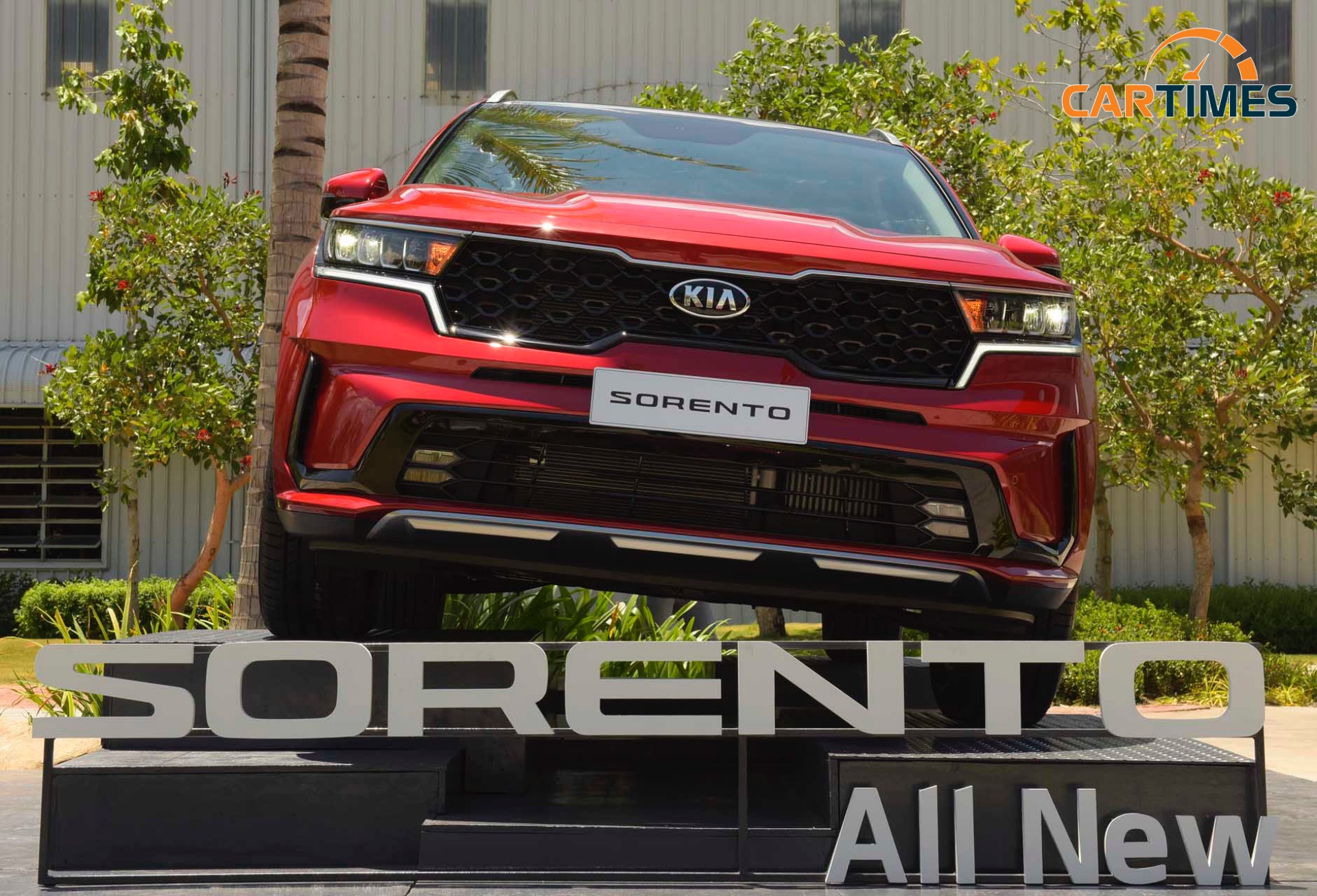Thiết kế đầu xe Kia Sorento 2021