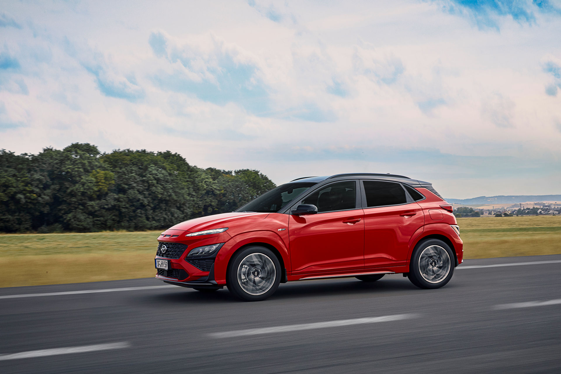 Thân xe Hyundai Kona 2021