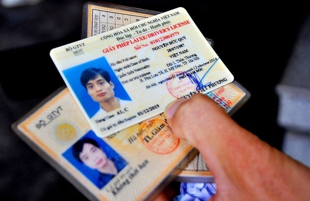 giấy phép lái xe