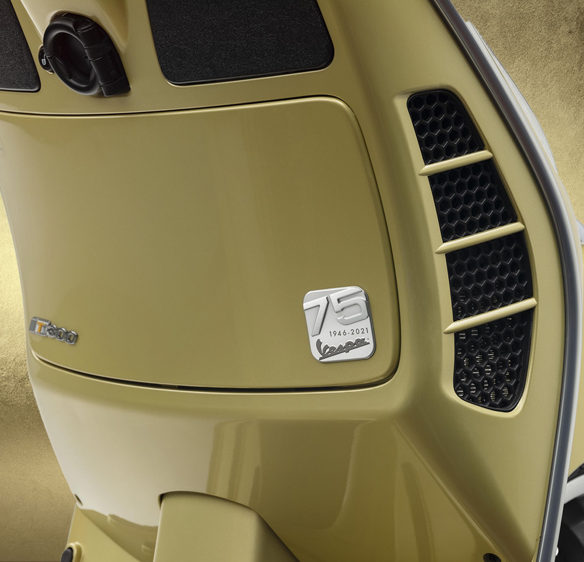 Chi tiết trên Vespa 75