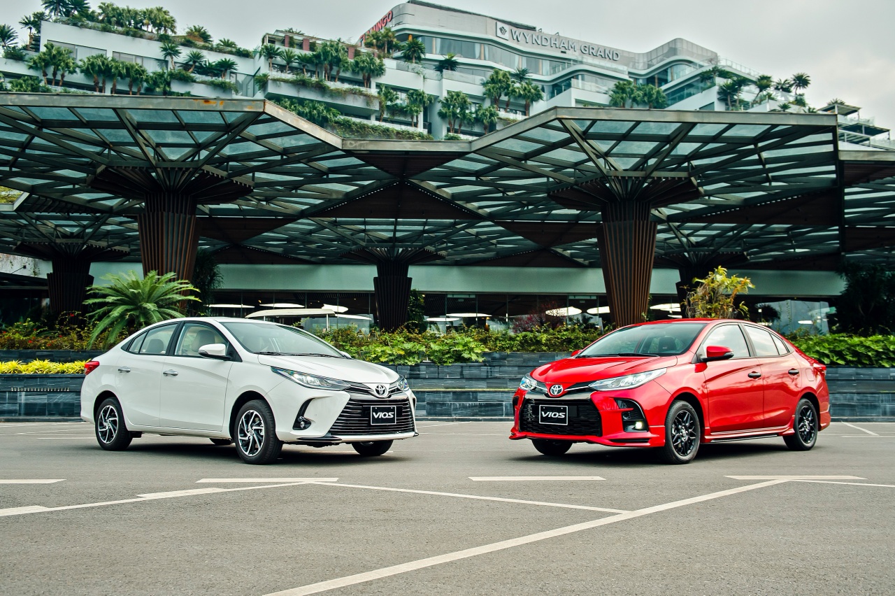 Toyota Vios có doanh số giảm trong những tháng gần đây
