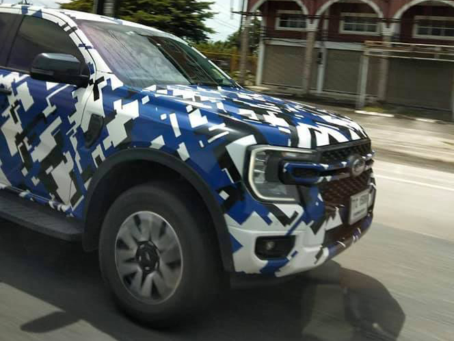 Đầu xe Ford Ranger thế hệ mới