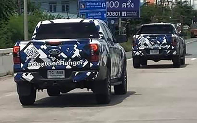 Thiết kế đuôi xe Ford Ranger