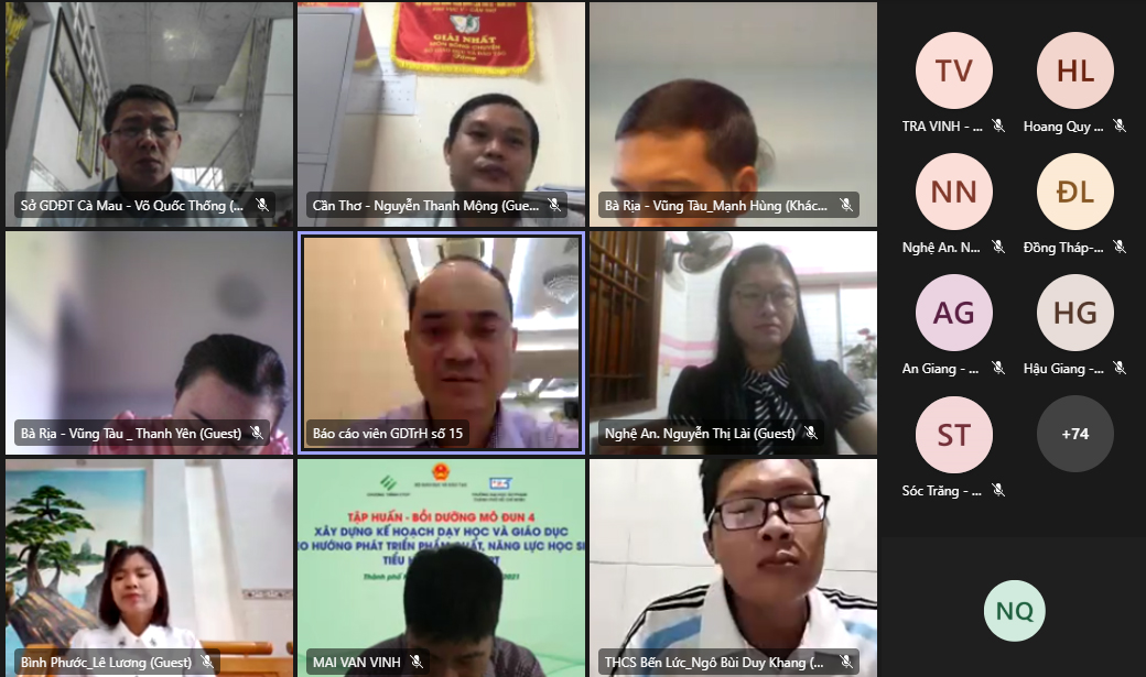 Bộ Giáo dục & Đào tạo giới thiệu tập huấn chuyên môn về chương trình giáo dục ATGT cấp THCS