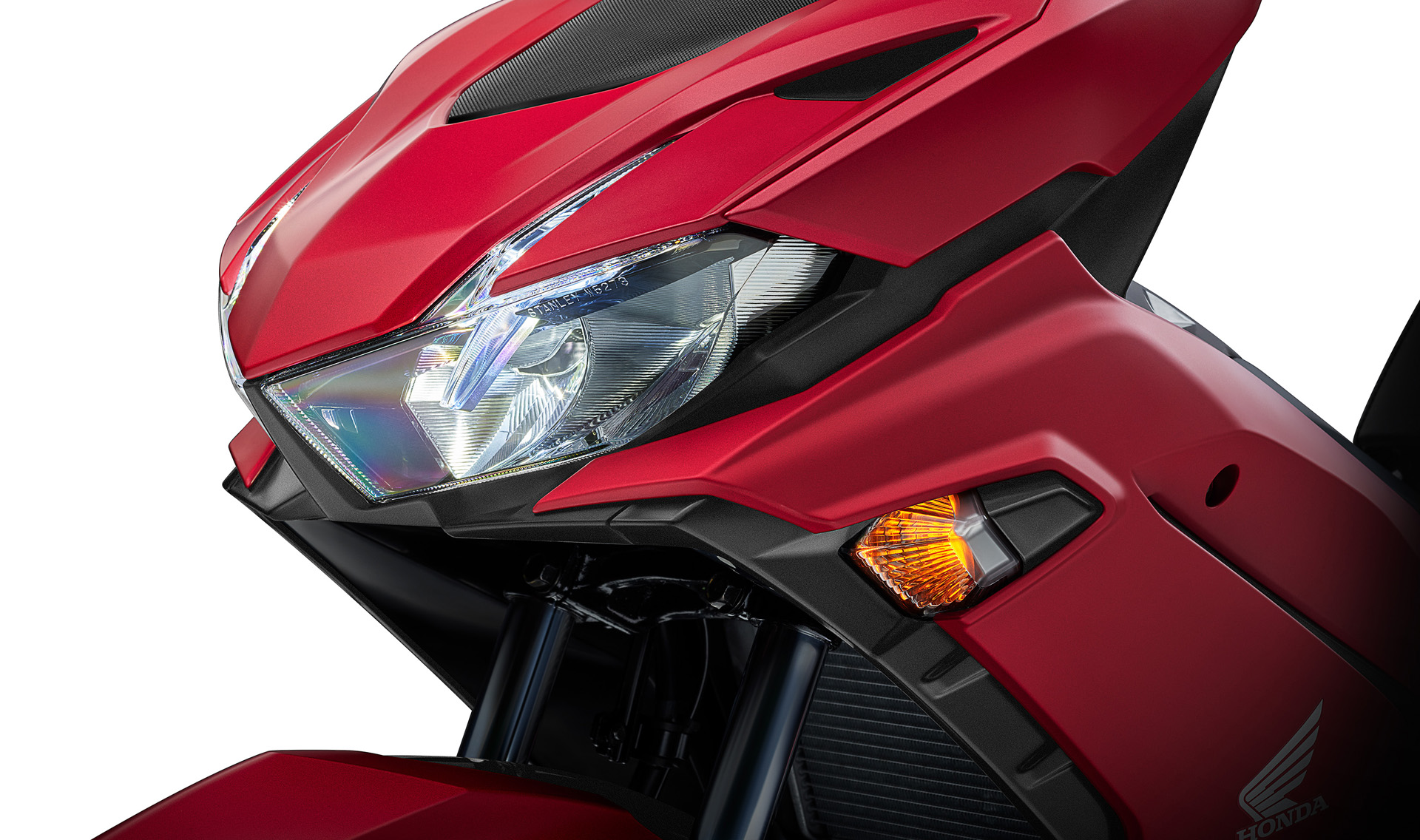 Đầu xe Honda Winner X được tinh chỉnh lại