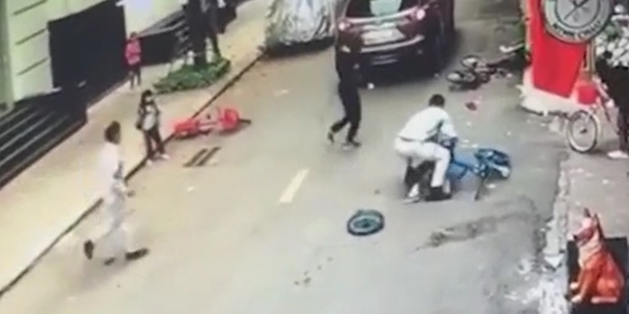 Hiện trường vụ tai nạn