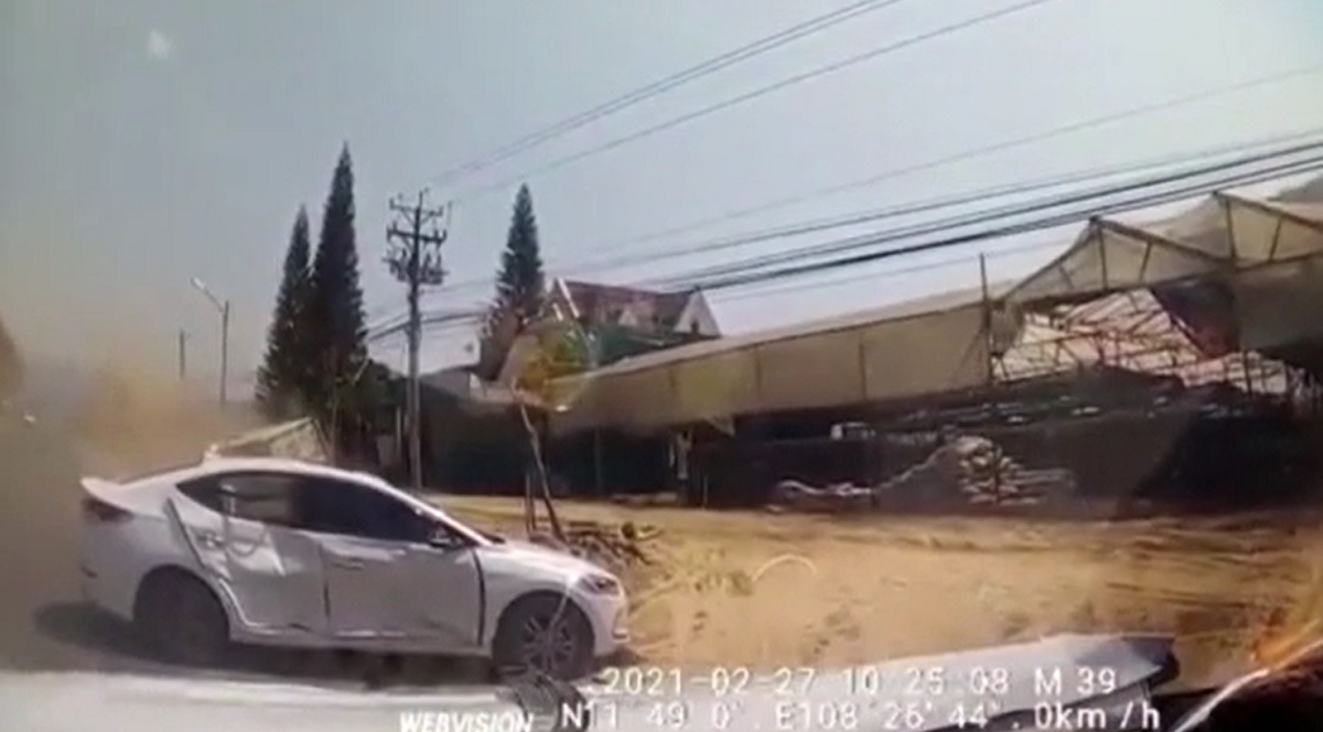 Hiện trường vụ tai nạn
