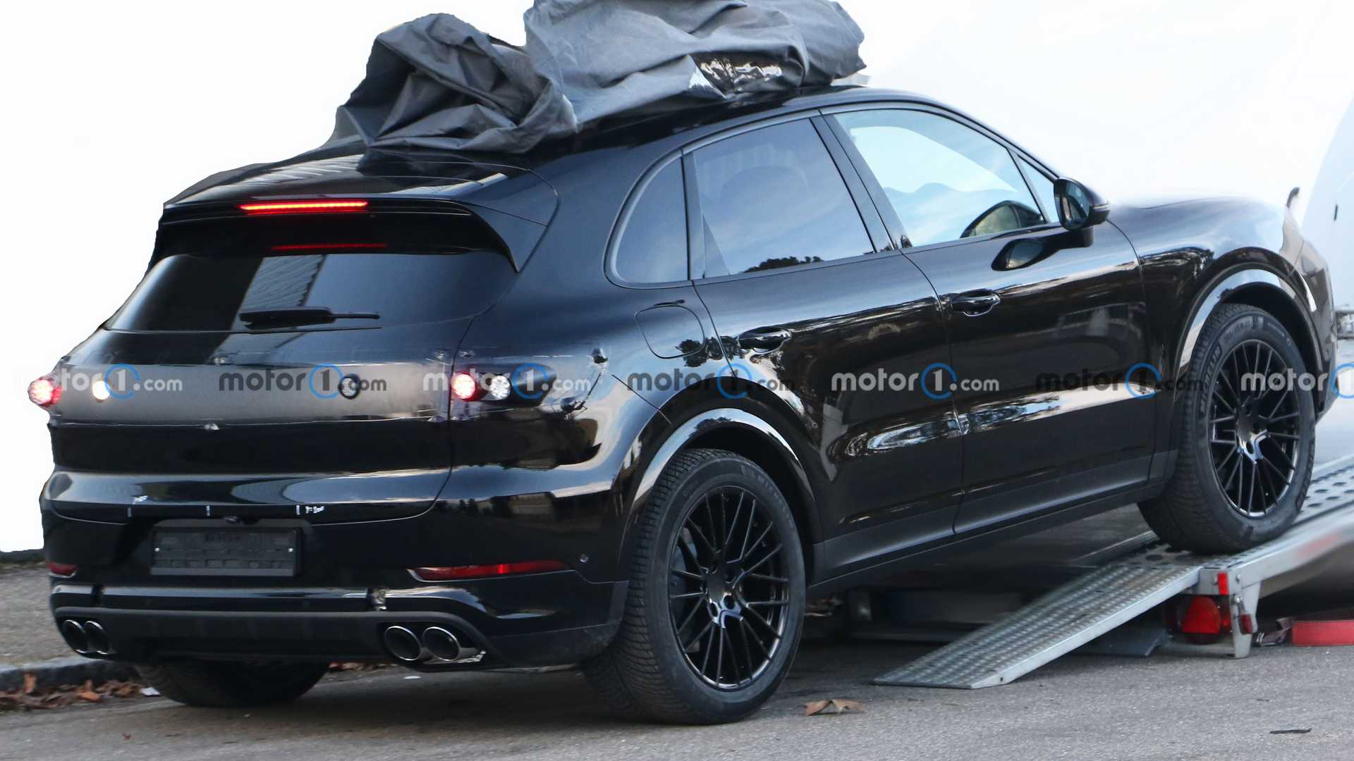 Đuôi xe Porsche Cayenne thế hệ mới