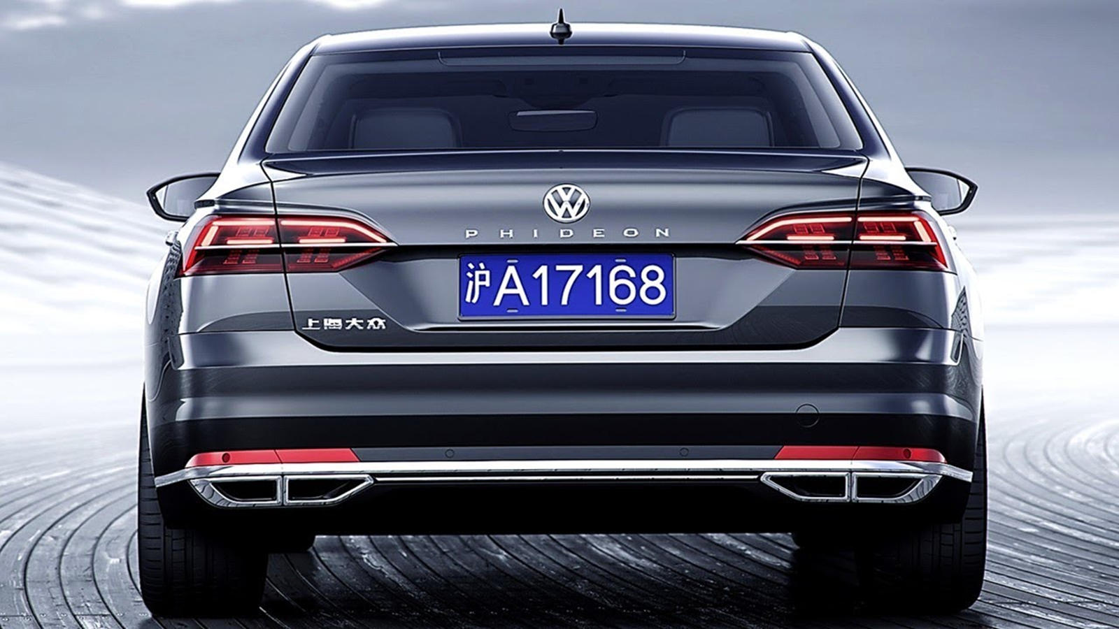 Đuôi xe Volkswagen Phideon