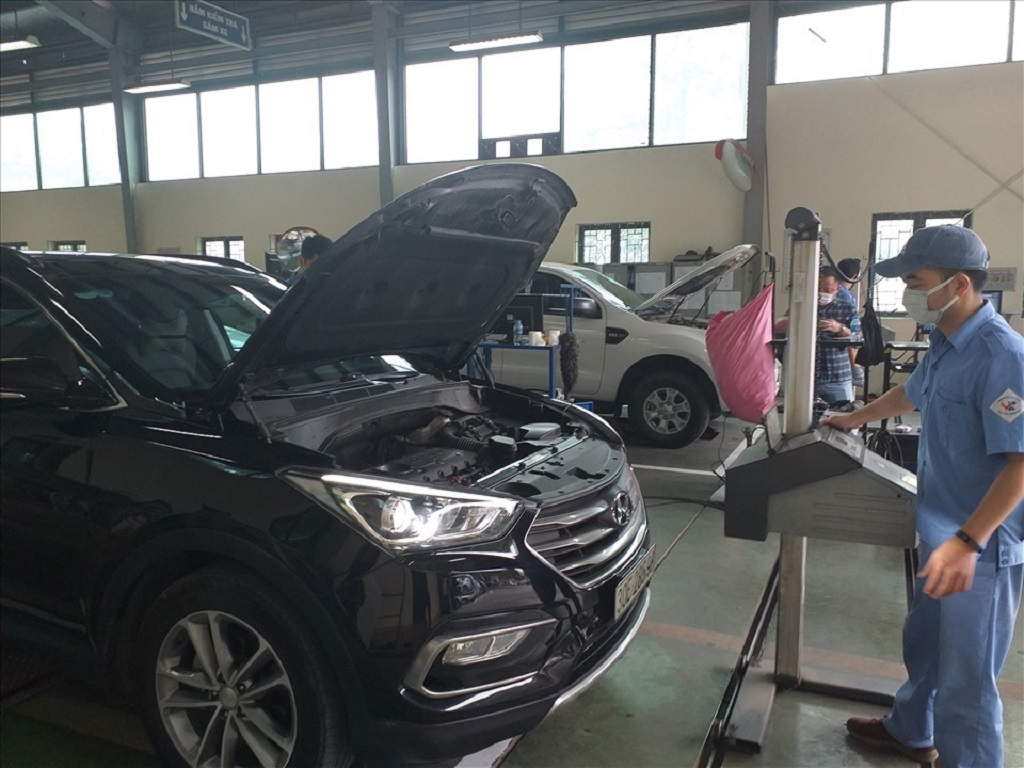 chu kỳ đăng kiểm xe