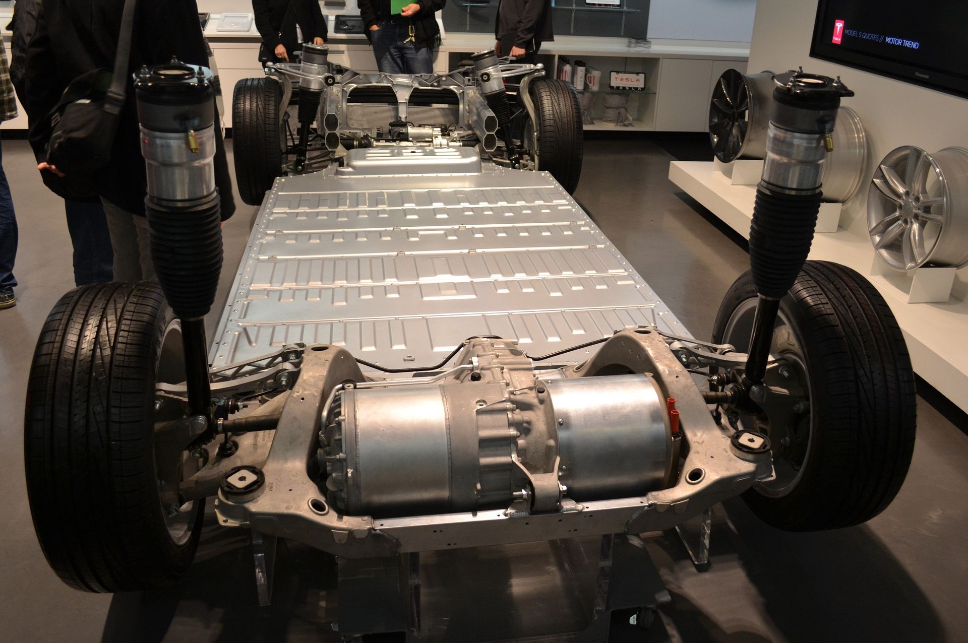 Động cơ điện trên xe Tesla