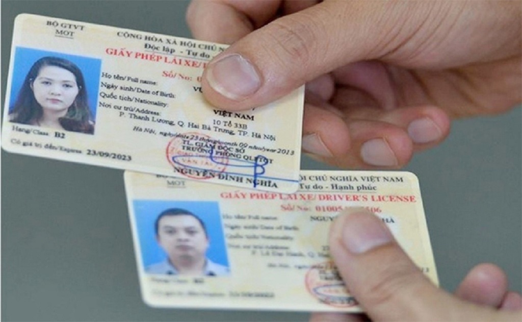 giấy phép lái xe