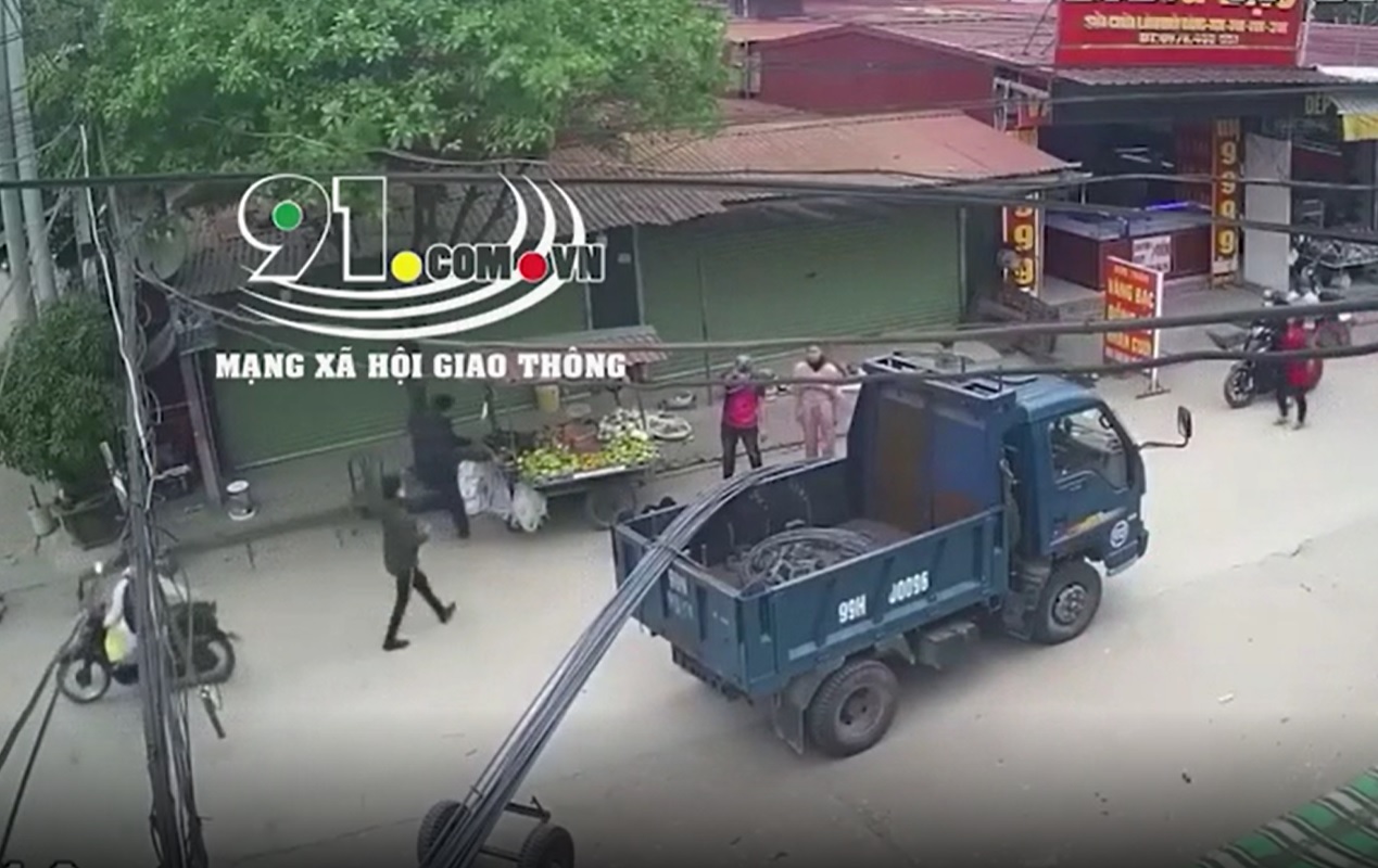 Hiện trường vụ tai nạn