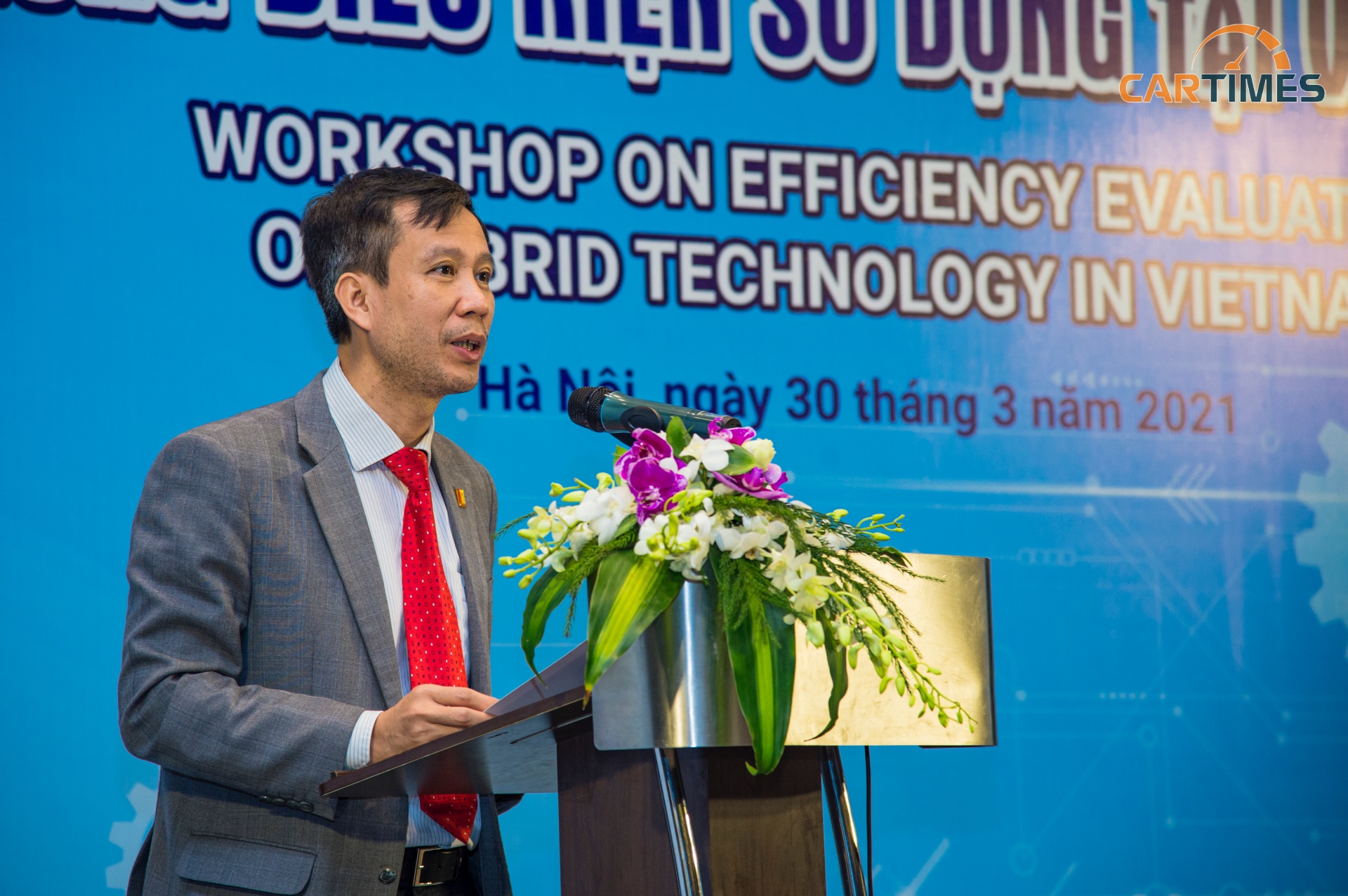 Giáo sư - Tiến sĩ Lê Anh Tuấn – Viện trưởng Viện cơ khí động lực - Đại diện trường Đại học Bách Khoa Hà Nội