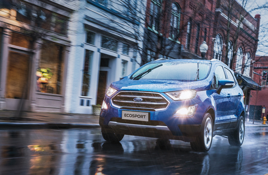 EcoSport được tối giản bề mặt bên ngoài