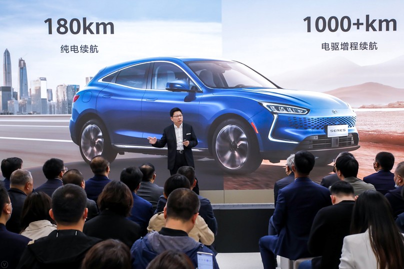 Huawei trở thành hãng điện thoại Trung Quốc thứ 2 lấn sân sang sản xuất ô tô