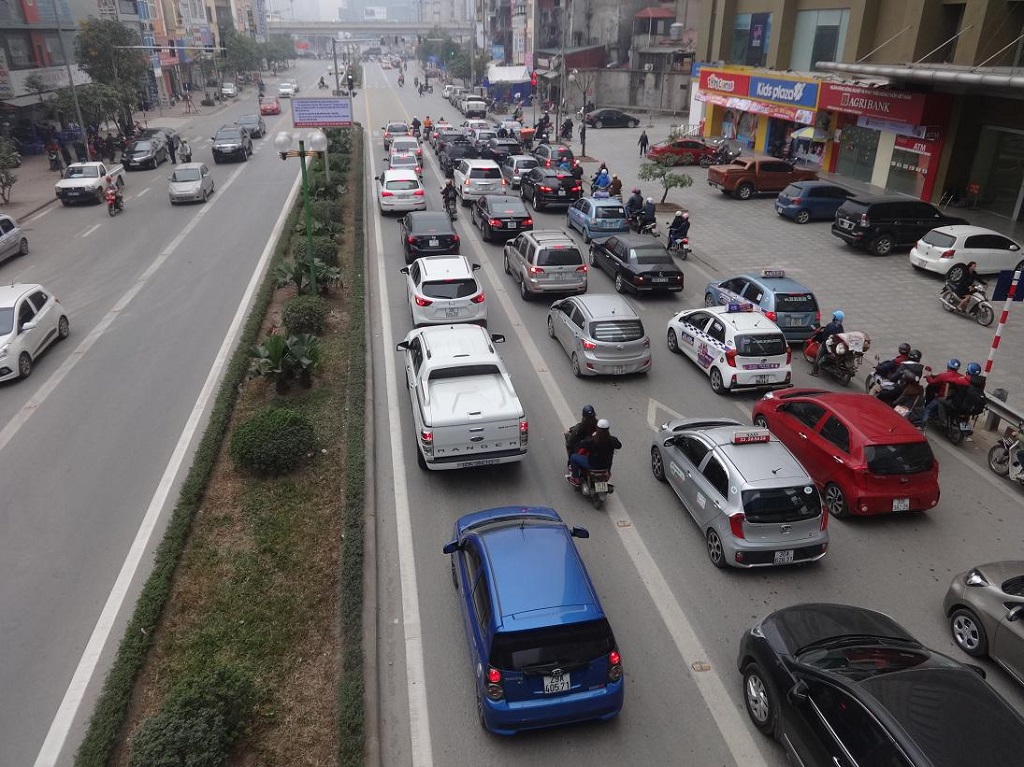 lỗi giao thông thường mắc phải khi lái xe trong thành phố