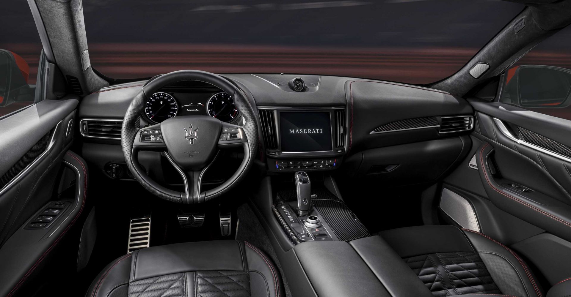 Nội thất xe Maserati