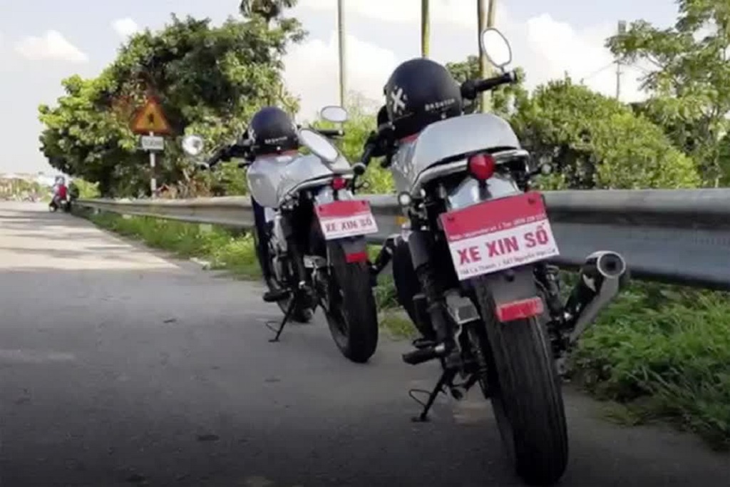xe mới chưa có biển