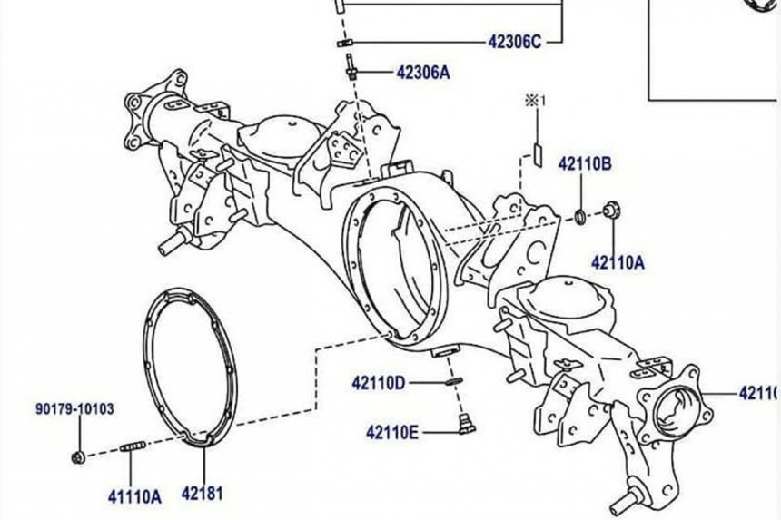 Rò rỉ bản vẽ thiết kế Toyota Land Cruiser hoàn toàn mới
