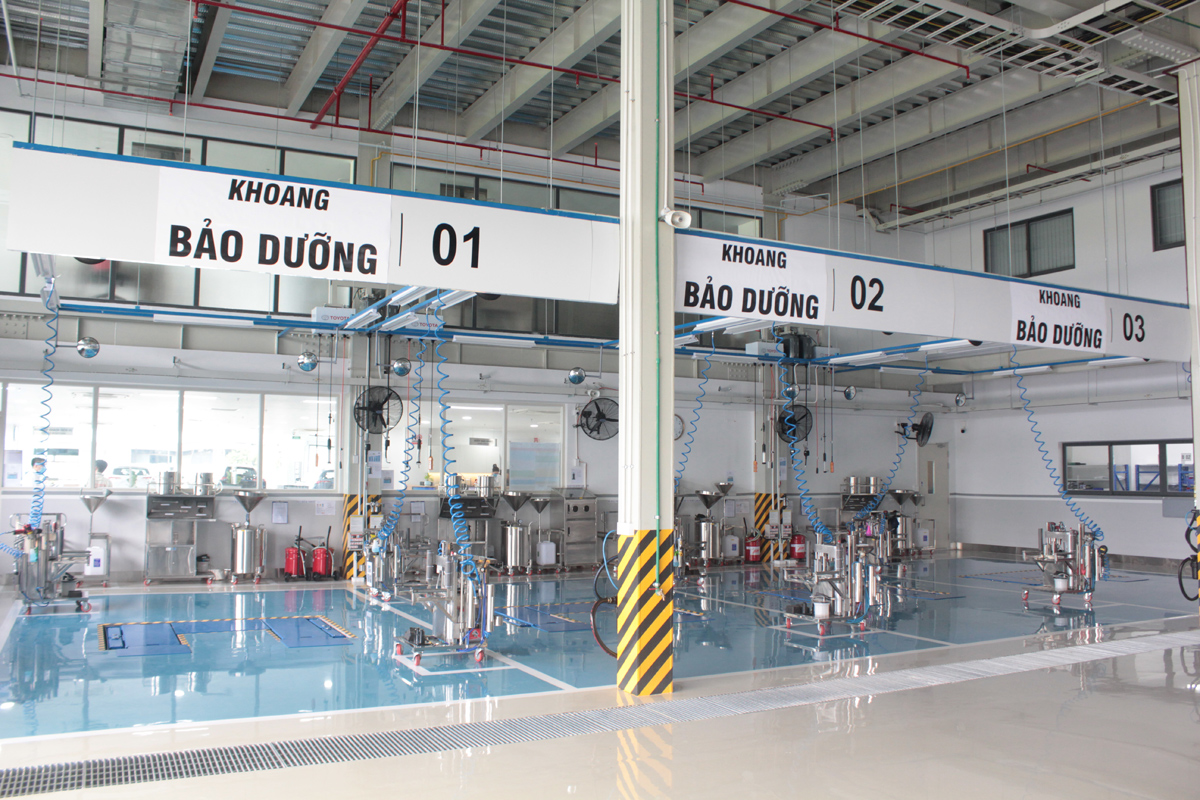 Khu vực xưởng