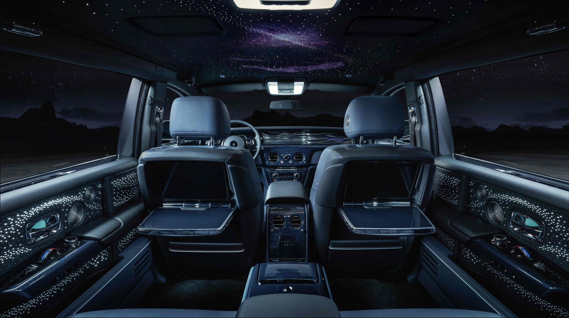 Vị trí ông chủ trên xe Rolls-Royce Phantom Tempus