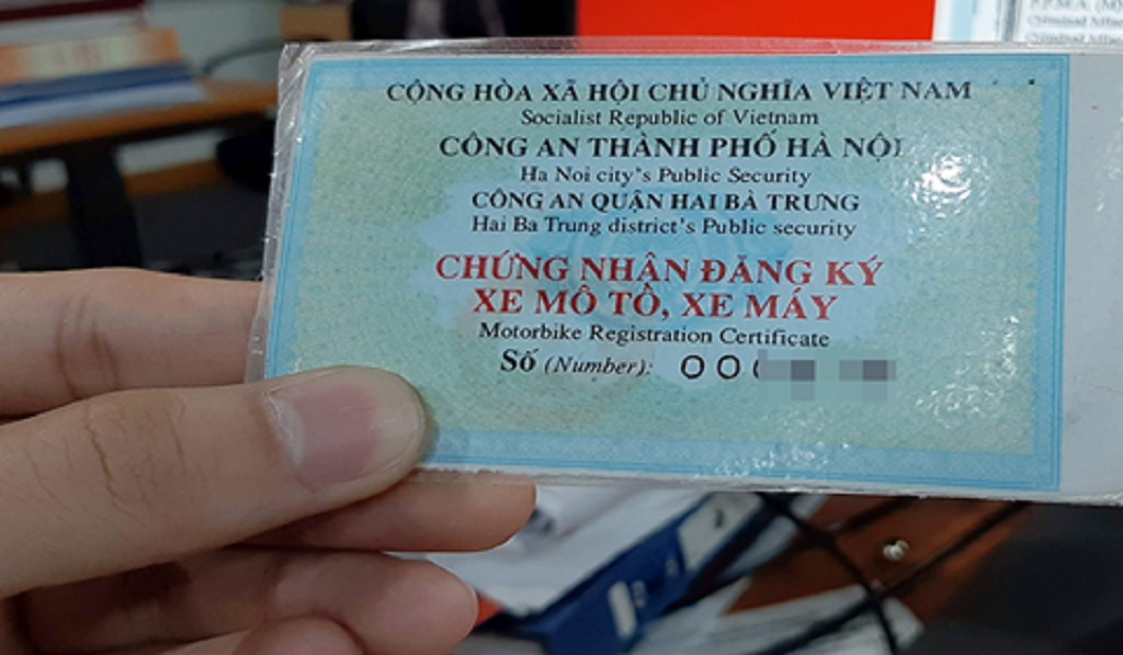 giấy đăng ký xe