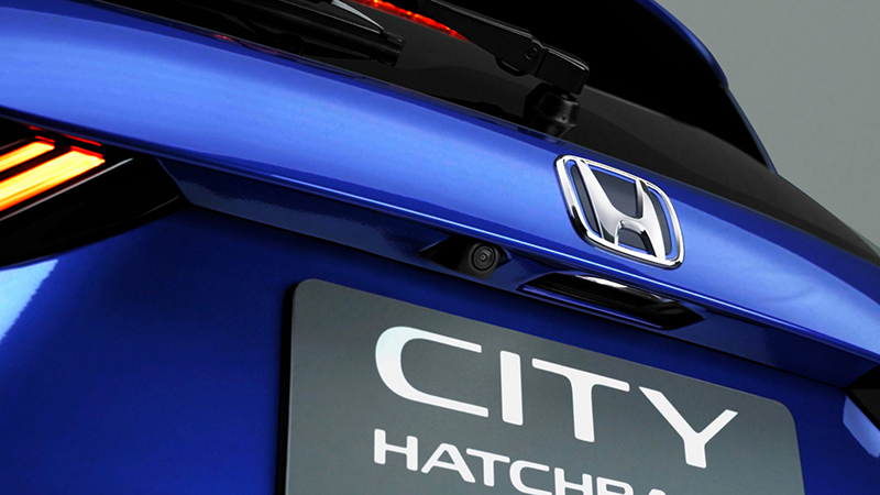 Logo Honda City hybrid sẽ có màu xanh