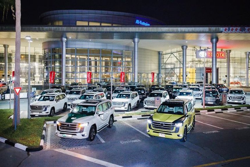 Cận cảnh dàn xe Toyota Land Cruiser 2022