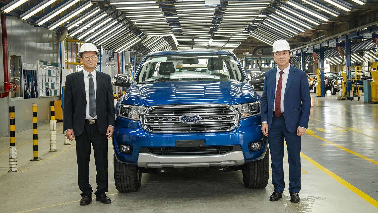 Dây chuyền sản xuất Ford Ranger