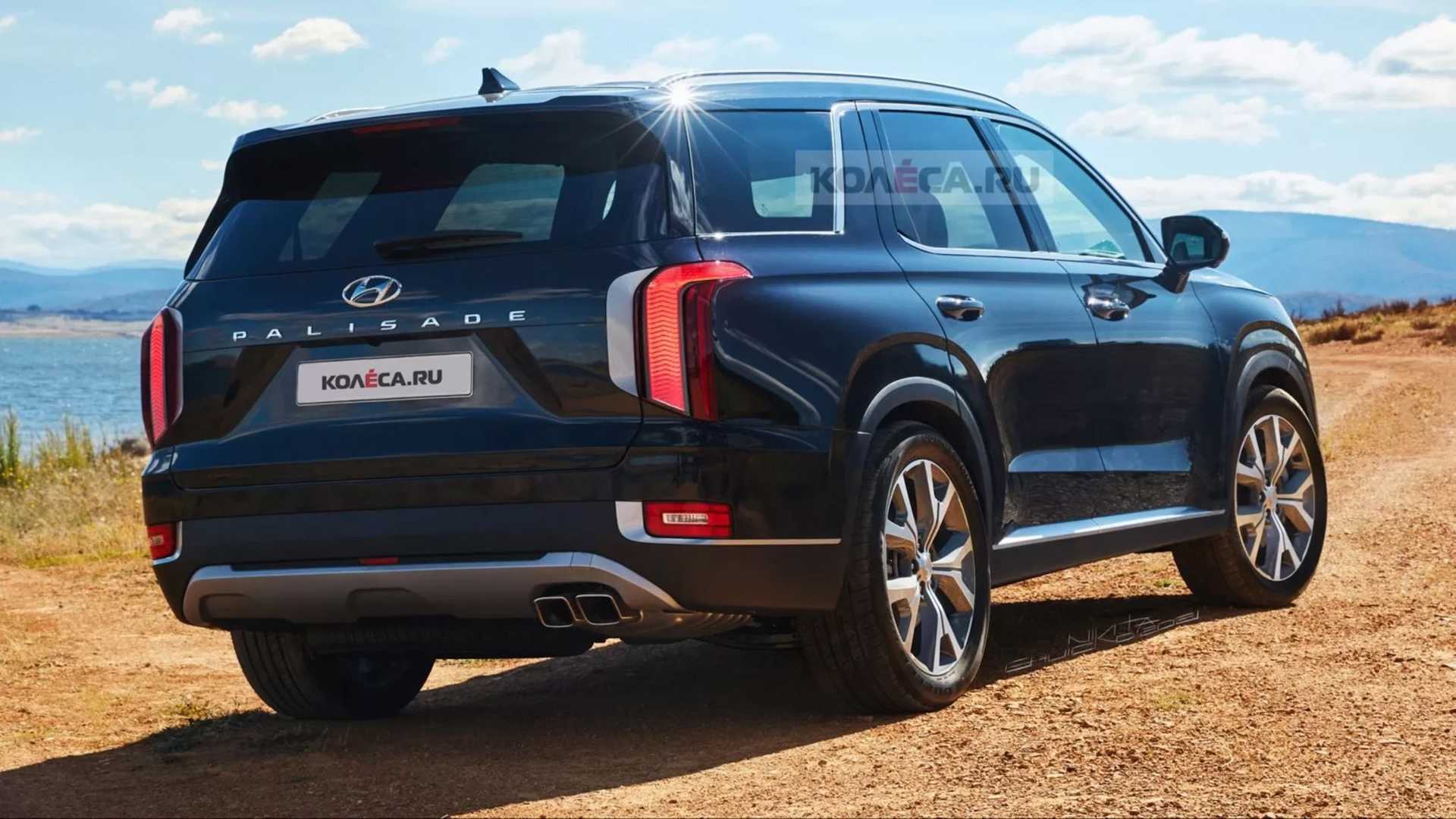 Thiết kế được cho là của Hyundai Palisade 2022