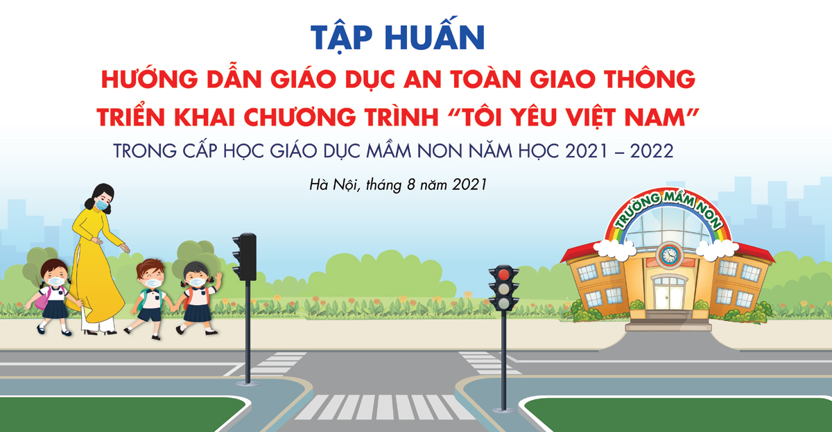 Tập huấn giáo dục ATGT cho cấp mầm non thông qua hình thức họp trực tuyến