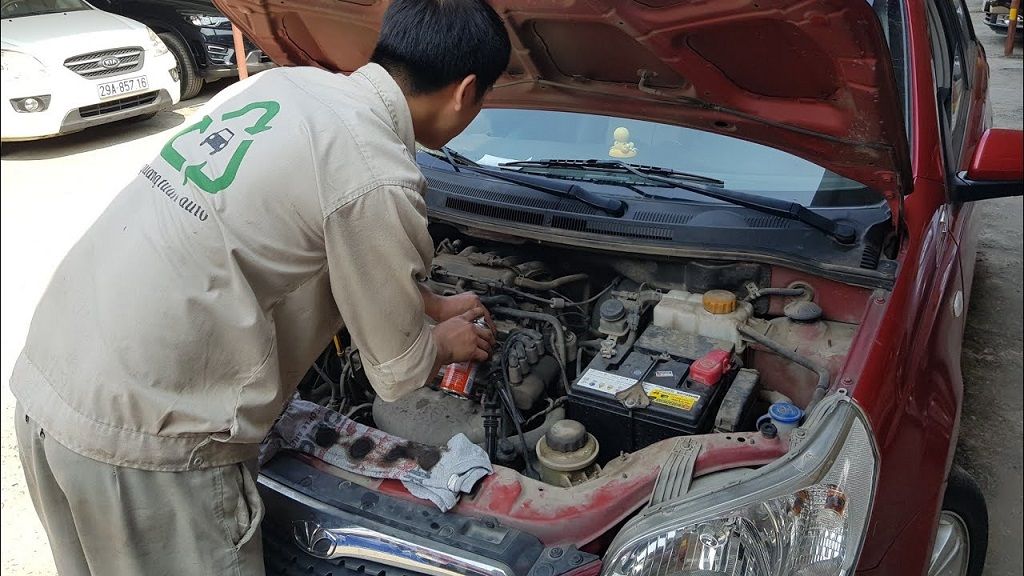 vệ sinh động cơ
