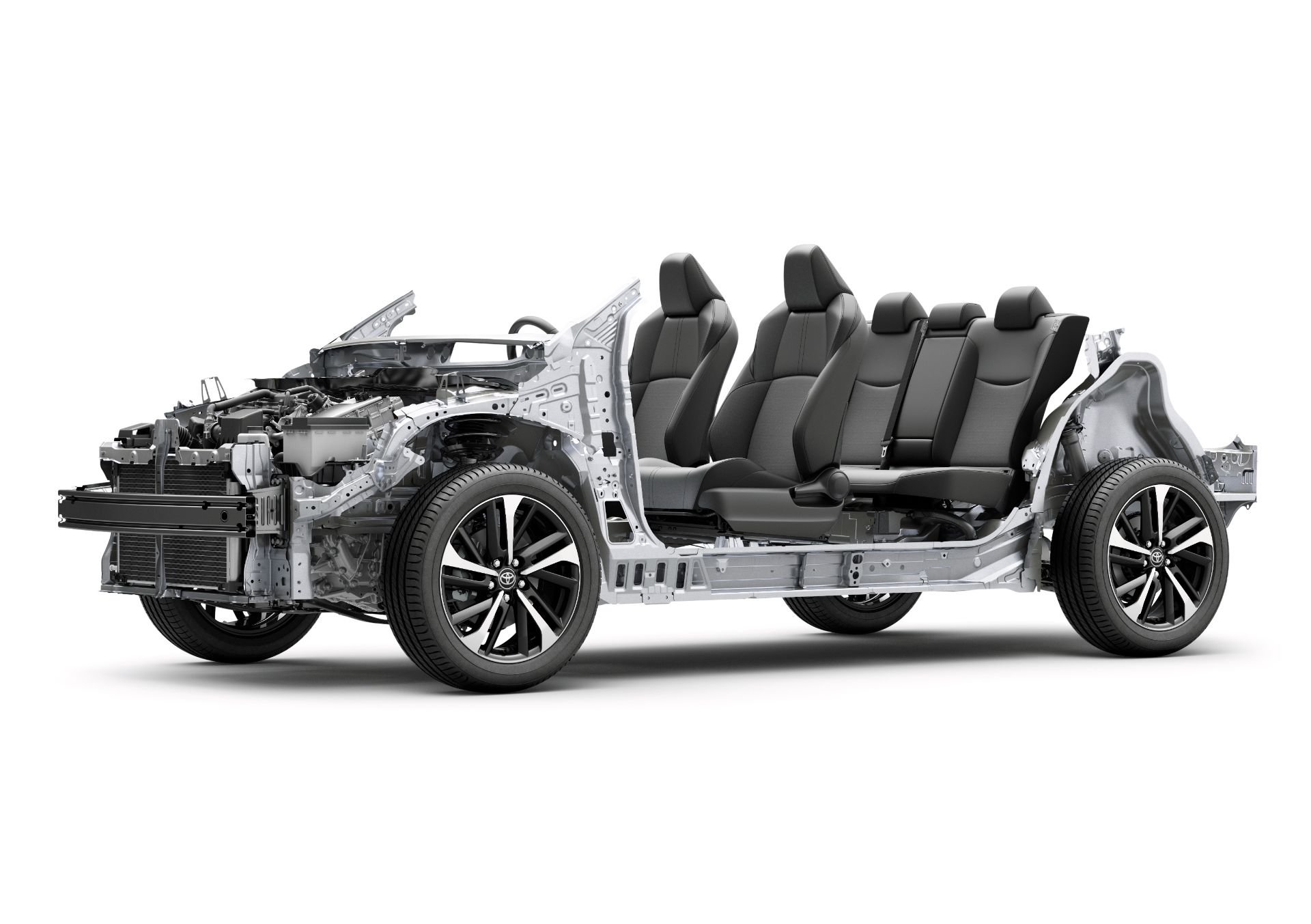 Khung gầm Toyota Corolla Cross 2022