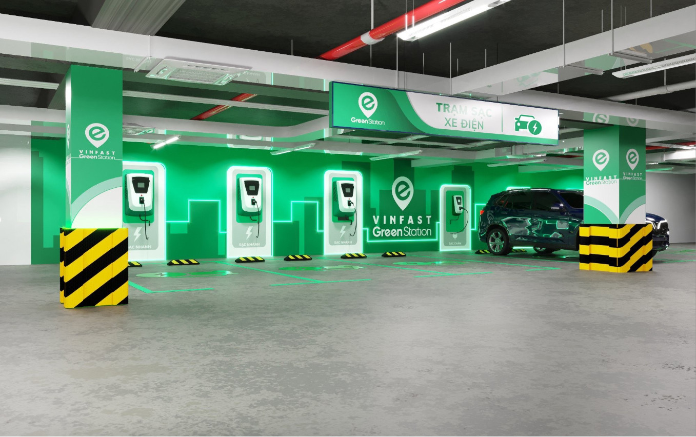 Trạm sạc xe điện của VinFast